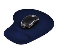 TRIXES Comfort Wrist Gel Rest Support Mat Mouse Pad (Bleu) pour Ordinateur, PC, Ordinateur Portable, Apple Mac - Base en Caoutchouc Antidérapant - Convient pour Souris Laser et Optique