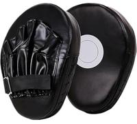 TRIXES Coussinets de Boxe, Gants d'entraînement ciblés pour Kickboxing, Muay Thai, Hommes et Femmes, Noirs