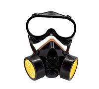 TRIXES Masque à Gaz avec Lunettes - Accessoire de Déguisement Adulte