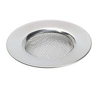 TRIXES Passoire d'évier pour douche - Attrape-cheveux à trou de prise - Bouchons d'évier de cuisine - Filtre de vidange d'évier en maille d'acier inoxydable - 3 pouces 7,6 cm