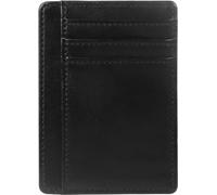 TRIXES Portefeuille Porte-Cartes en Cuir végétalien Noir - Blocage RFID