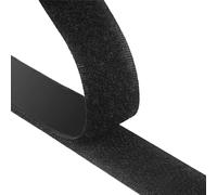 TRIXES Rouleau de Ruban Adhésif 1 m - Bande Autocollante - Solide et Double Face - 20mm Adhésives puissant Hook Loop Rubans pour Ménage - Réutilisable Pour Accrocher et Coller des Objets