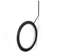 TRIXES Ruban pour Tableau Blanc Noir - 50m Ruban de Marquage Grille pour Tableau Blanc Auto-Adhésif 3mm Noir - Bureau & École - Grille de Planification/Disposition de Table - Bureau & Papeterie