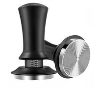 TRIXES Tasseur à café à ressort avec tapis, compatible porte-filtre 54 mm