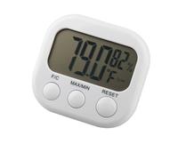 TRIXES Thermomètre digital LCD parfait pour l'hiver, fonction hygromètre, mesure l'humidité
