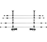 Trixie 13171 Grille de voiture, largeur 96 à 163 cm, hauteur 34 à 48 cm, argent/noir, 3031 g