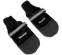 Trixie 19475 Walker Care Comfort Lot de 2 Chaussures pour Chien, doublées Chaudes et imperméables, Protection des Pattes, Taille XXL, Noires
