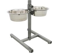 TRIXIE Support réglable de bol pour chiens 3,6 L 20 cm