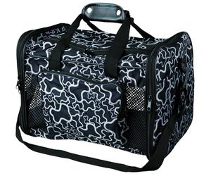 Trixie 2889 Sac de Transport Adrina en Nylon pour Chien Noir 26 × 27 × 42 cm