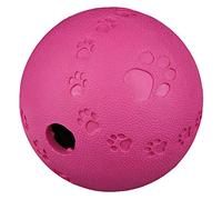 Trixie 34941 Boule à grignoter, caoutchouc naturel, ø 7 cm, différentes couleurs, 1 unité