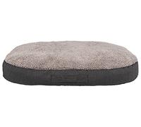 TRIXIE 36425 Vital Coussin orthopédique pour Chien « Vital Kissen Bendson », Ovale, 100 × 70 cm, Gris foncé/Gris Clair
