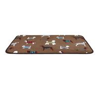Trixie 37124 FunDogs Tapis de Couchage Marron 90 x 68 cm