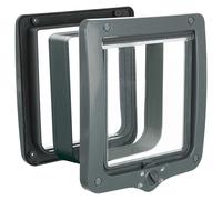 Trixie 4-Wege Chats Porte Oisif XL Avec Tunnel Gris, Neuf