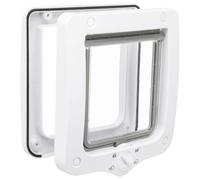 Trixie Chatière 4 Positions pour Chat, Blanc