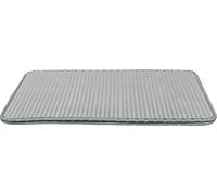Tapis de Litière pour Chat Trixie Gris Feuille de Mousse 40 × 70 cm