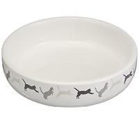 TRIXIE 42341 Bol en céramique pour Herbe à Chat Blanc Ø 15 × 4 cm 50 g