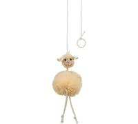 Jouet pour chat - mouton sur élastique en peluche Trixie Blanc TU