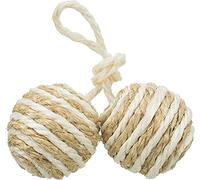 TRIXIE 5,77 2 Boules sur Corde, sisal, Ø 4,5 cm