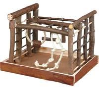 TRIXIE 5661 Plateau de Jeu Natural Living pour Oiseaux 35 × 29 × 25 cm