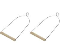 TRIXIE 5826 Balançoire arquée, en Bois, 10 × 22 cm (Lot de 2)