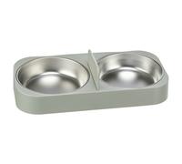 Mangeoire pour Animaux de Compagnie Trixie Blanc Acier Inoxydable Plastique 500 ML 32 x 5 x 16 cm - Marque : Trixie - EAN : 4011905243481