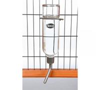 Trixie Abreuvoir en verre avec bec en métal pour chinchillas et lapins 500 ml