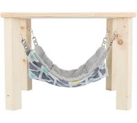 TRIXIE Abri avec hamac Sunny 37 × 29 × 37 cm, Multicolore/Gris