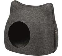 Trixie – Abri douillet pour chat – Anthracite – 38 × 35 × 37 cm