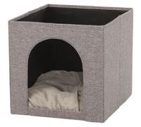 Trixie Abri Douillet Ella pour Chat Gris 33 x 33 x 37 cm