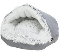 TRIXIE Abri Douillet Harvey, Rond, 55 cm, Gris/Blanc-Noir - 38036