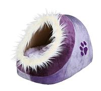 Trixie Abri Douillet Minou 35 × 26 × 41 cm Mauve/Violet pour Petit Chat/Chien