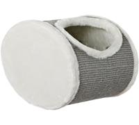 TRIXIE Abri Douillet pour Montage Mural pour Chat Blanc/Gris 42 × 29 × 28 cm