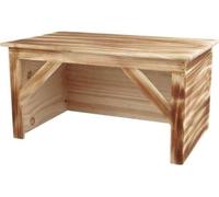 Trixie Abri / maison en bois, flammé