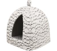 TRIXIE-Abri pour petit chien ou chat en peluche coloris gris Trixie Mila - 32 x 42 x 32 cm