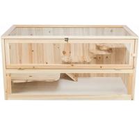 TRIXIE-Maison pour rongeur en bois 2 niveaux Trixie - 100 x 50 x 50 cm