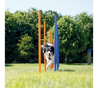 TRIXIE Agility Piquets de slalom 12 pièces 115 cm plastique 3206