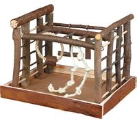 TRIXIE Aire de jeu pour oiseaux Natural Living 35x29x25 cm Bois 5661