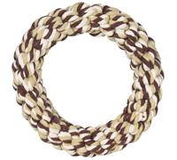 Trixie Jouet pour chien Anneau corde Denta Fun Ø 14 cm Multicolore