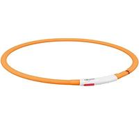 TRIXIE Anneau Lumineux USB Flash, Silicone, XS-XL : 70 cm/ø 10 mm, Orange