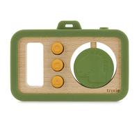 Trixie - Appareil photo bébé en silicone et bois Mr Dino
