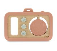 Trixie - Appareil photo bébé en silicone et bois Mrs Cat