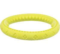 TRIXIE Aqua Ring Jouet pour chien - flotte - pour rapporter à la plage ou au lac - ø 25 cm - TPR durable - lime - 33444