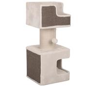 Trixie Arbre à chat Ava XXL 86 cm – pour grands chats, grotte douillette, confortable et stable