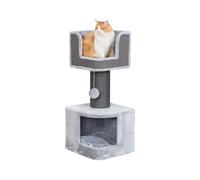 TRIXIE Arbre à chat Ava II avec grotte douillette - Gris - XXL, 112 cm