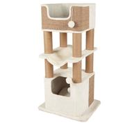 TRIXIE Arbre à chat Lucano XXL Blanc et Taupe