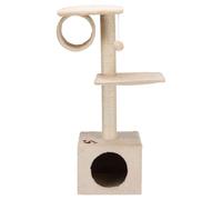 TRIXIE Arbre à chat San Fernando 106 cm en beige - arbre à chat multi-niveaux avec surfaces de couchage douillettes et griffoirs robustes, confortable & stable - 43951