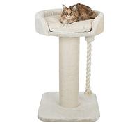 TRIXIE Arbre à Chat XXL Klara 100 cm en crème - Arbre à Chat Robuste pour Grands Chats avec Une Surface de Couchage Douillette surélevée, Confortable & Stable