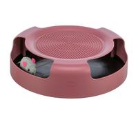 Trixie Attrape La Souris Jouet Pour Chat Tapis Grattage 25 Cm Peluche Sisal