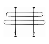 Trixie Auto-Garde Coudé ,Métal, 85-140 CM, pour Chiens, Noir