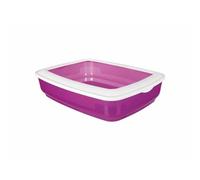 Trixie Bac à litière Brisko avec rebord 15 L plastique recyclé 38 x 11 x 50 cm choix aléatoire